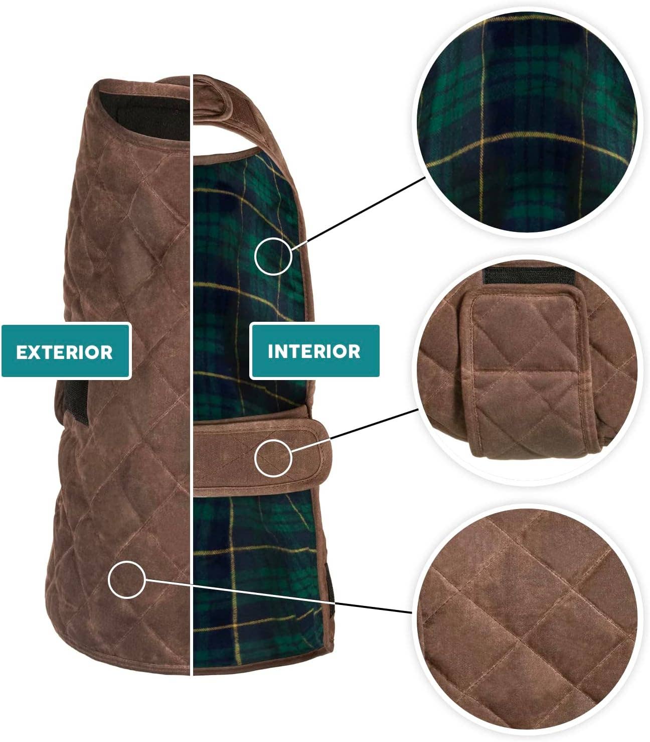 Embark Pets Wax Dog Jacket - Dog Coat for Cold Winters