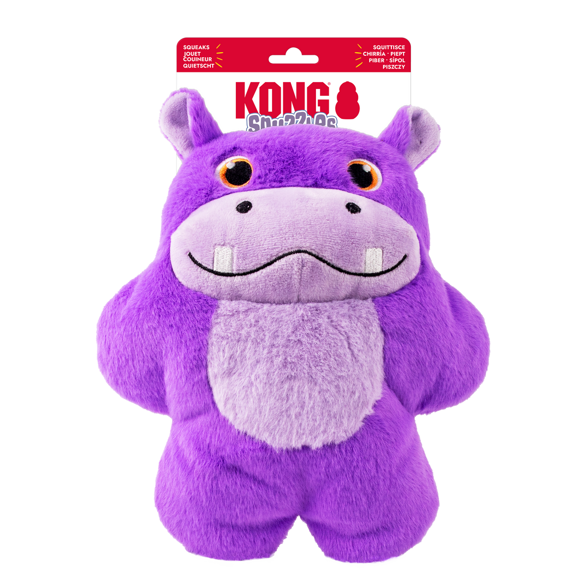 KONG Snuzzles Dog Toy X-Large and Medium– Plush Squeaky Dog Toy for Large Breeds – Ultra-Soft, Crinkle Sounds, Durable Interactive Dog Chew Toy for Medium & Large Dogs