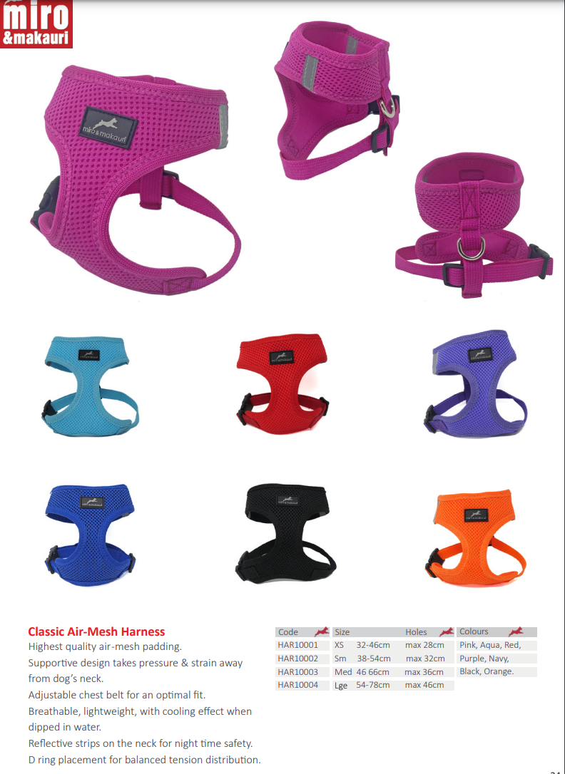 Step-in Air Mesh Dog Harness