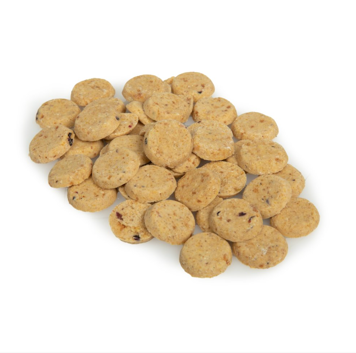 VEGAN DOG TREATS WITH PEANUT BUTTER, BLUEBERRY & APPLE