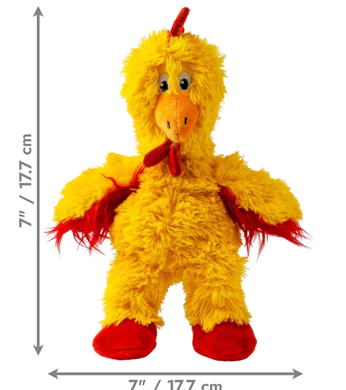 KONG Knots Chicken Dog Toy – Internal Knotted