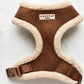 COCOPUP Brown Aviator Adjustable Neck HARNESS SET