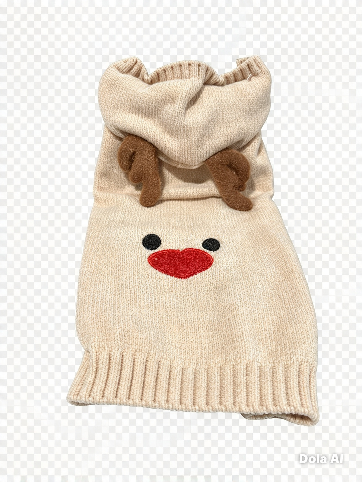 Happy Pet Reindeer Hooded Sweater S/M M/L