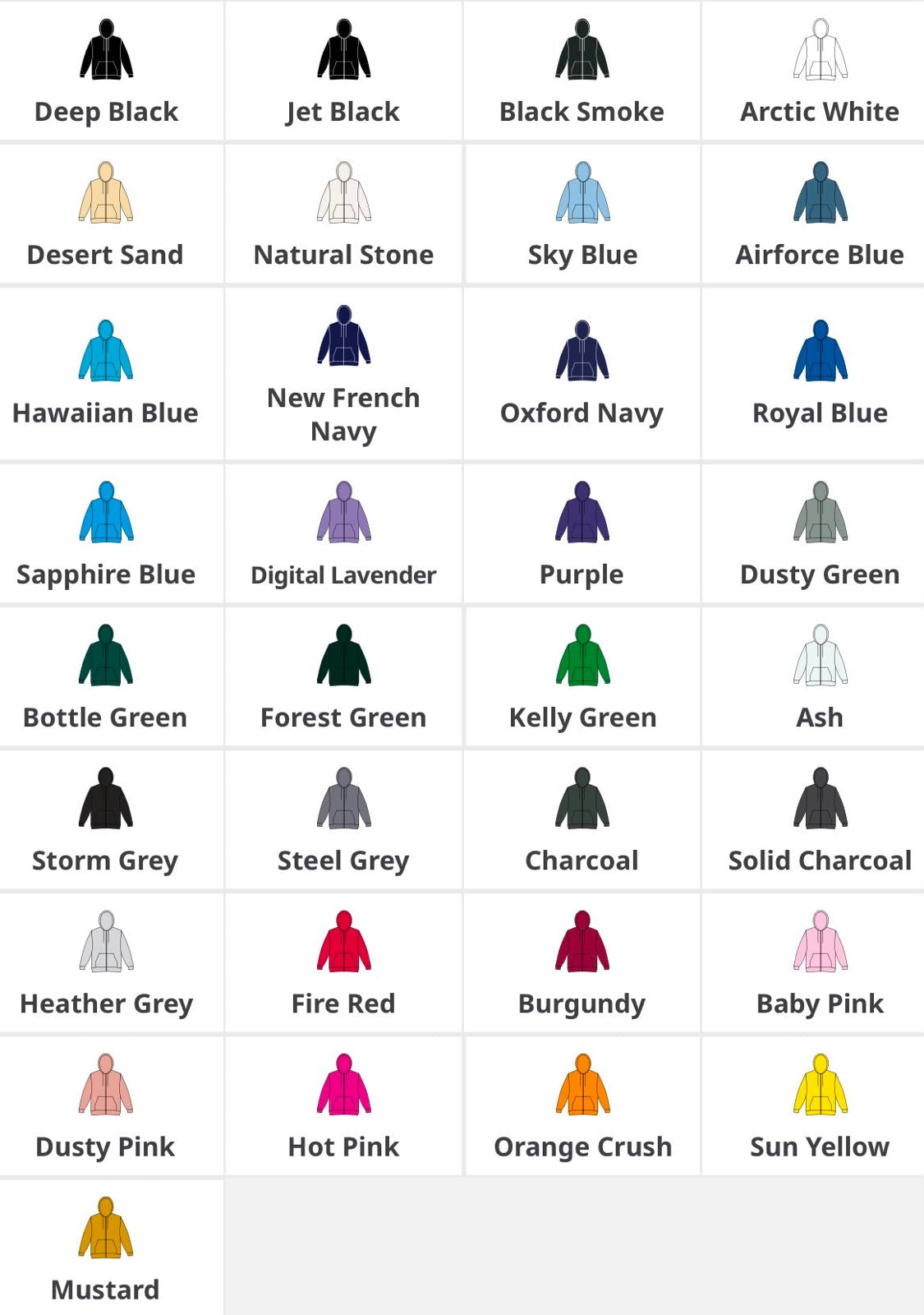 Lovepepper Merchandise  Hoodies Various Colours Pre Order Small Medium Large X large
