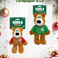 KONG Holiday Christmas Knot Bear in two sizes , perfect gift for Dogs and Puppies