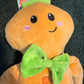 Jumbo Gingerbread Plush Dog Toy by Happy Pet