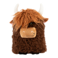 KONG Comfort Jumbo Highland Cow Dog Toy