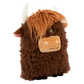 KONG Comfort Jumbo Highland Cow Dog Toy