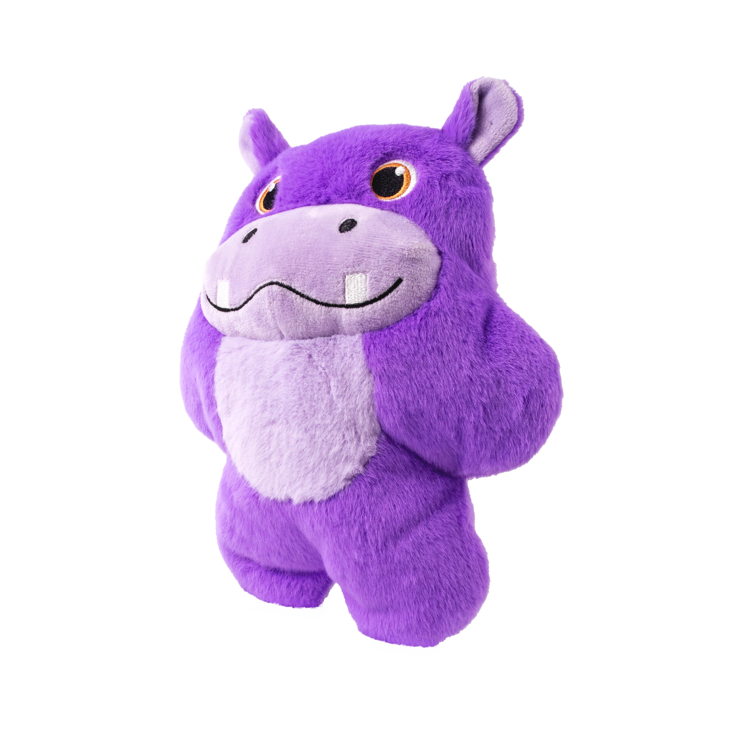 KONG Snuzzles XL colossal characters are plump-full of fun! Snuzzles XL’s full-body squeaker calls out with a long, low-tone bellow, and gives the toy a dense mouthfeel that engages play and rewards natural chewing behavior with every bite.