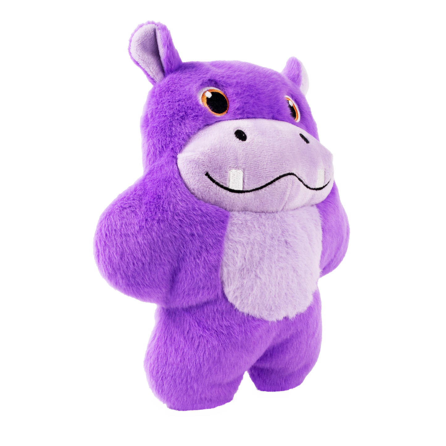 KONG Snuzzles XL colossal characters are plump-full of fun! Snuzzles XL’s full-body squeaker calls out with a long, low-tone bellow, and gives the toy a dense mouthfeel that engages play and rewards natural chewing behavior with every bite.