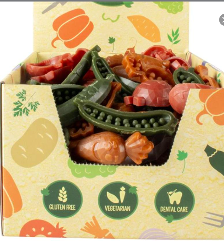 Garden Bites veggie buddies Vegetarian and gluten-free dog snacks