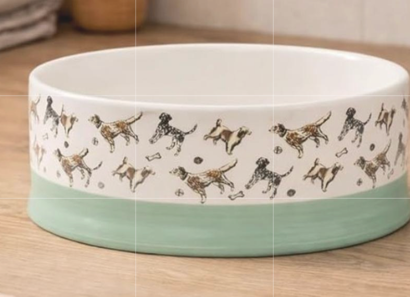 Banbury & Co Ceramic Bowl for water or food perfect for dogs and puppies