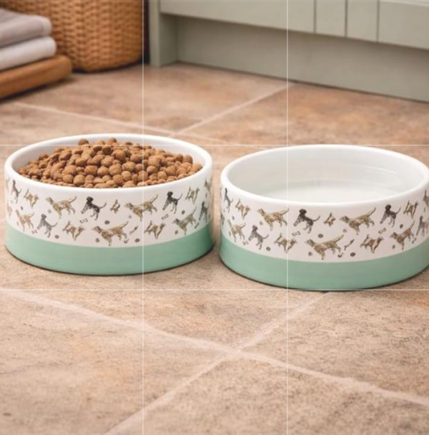 Banbury & Co Ceramic Bowl for water or food perfect for dogs and puppies