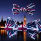 Such a striking bow tie shows British pride. And union jacks all handmade for small and large breed dogs