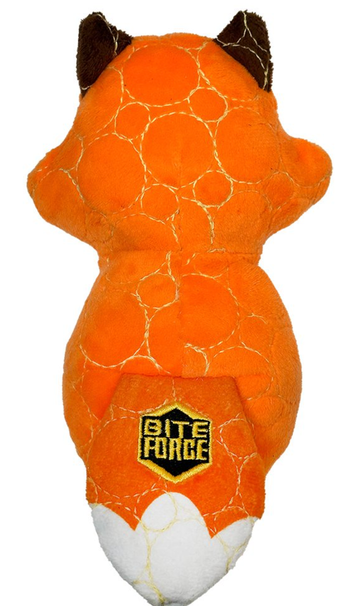 Fox Plush Tough Toy - Durable, Kevlar-Built, Squeaker for Strong Chewers