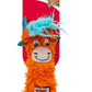 KONG Kickeroo Highland Cows are the perfect toy for your cool kitty! A bright shaggy 'do and long plush body filled with catnip