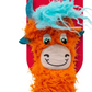 KONG Kickeroo Highland Cows are the perfect toy for your cool kitty! A bright shaggy 'do and long plush body filled with catnip