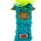 KONG Kickeroo Highland Cows are the perfect toy for your cool kitty! A bright shaggy 'do and long plush body filled with catnip