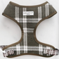 COCOPUP Olive Check Adjustable Neck HARNESS