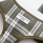 COCOPUP Olive Check Adjustable Neck HARNESS