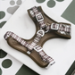 COCOPUP Olive Check Adjustable Neck HARNESS