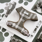 COCOPUP Olive Check Adjustable Neck HARNESS