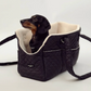 Cocopup Dog Carrier in Quilted Black.&nbsp;Combining ultimate comfort for your pup with effortless, chic functionality for you. Designed specifically for small dogs and puppies, this stylish tote-style carrier makes every outing easy.&nbsp;