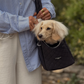 Cocopup Dog Carrier in Quilted Black.&nbsp;Combining ultimate comfort for your pup with effortless, chic functionality for you. Designed specifically for small dogs and puppies, this stylish tote-style carrier makes every outing easy.&nbsp;