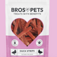 Bros Pets Treats Our Bites are the ultimate healthy snack for your pets, made with premium, single protein sources. Ideal for training or treating, these grain-free and gluten-free bites are packed with nutrients to support your pet's well-being.