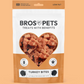 Bros Pets Treats Our Bites are the ultimate healthy snack for your pets, made with premium, single protein sources. Ideal for training or treating, these grain-free and gluten-free bites are packed with nutrients to support your pet's well-being.