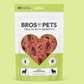 Bros Pets Treats Our Bites are the ultimate healthy snack for your pets, made with premium, single protein sources. Ideal for training or treating, these grain-free and gluten-free bites are packed with nutrients to support your pet's well-being.