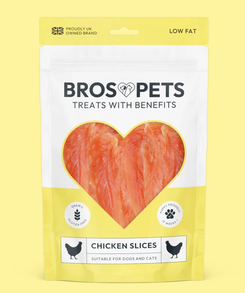 Bros Pets Treats Our Bites are the ultimate healthy snack for your pets, made with premium, single protein sources. Ideal for training or treating, these grain-free and gluten-free bites are packed with nutrients to support your pet's well-being.