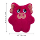 KONG Snuzzles Xsmall Dog Toy - Mini Llama-Mini Otter-Mini Frog-Mini Pig
