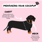 COCOPUP Red & Pink Leopard Adjustable Neck HARNESS