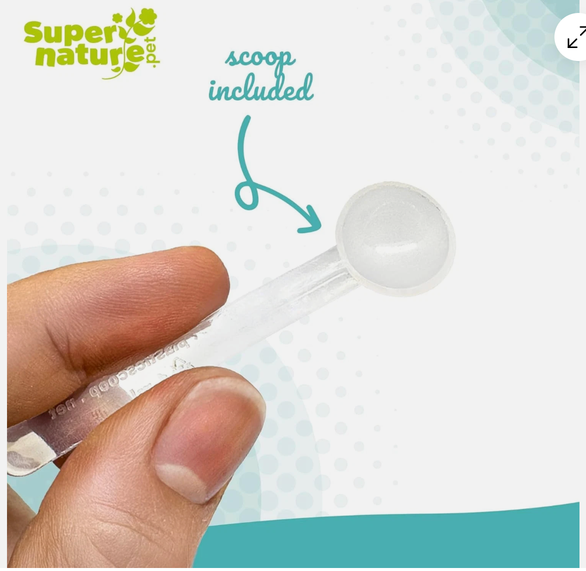 Supernature Plaque Remover for Dogs 60g | 100% Natural Dental Care, Reduces Plaque
