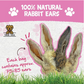 True Dog Rabbit Ears with Fur 1kg (75-85 Ears) | Premium Hypoallergenic Dog Chew Treat for Puppy, Adult & Senior, 100% Natural, Grain & Gluten Free Treat