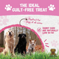 True Dog Rabbit Ears with Fur 1kg (75-85 Ears) | Premium Hypoallergenic Dog Chew Treat for Puppy, Adult & Senior, 100% Natural, Grain & Gluten Free Treat