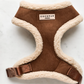 COCOPUP Brown Aviator Adjustable Neck HARNESS SET