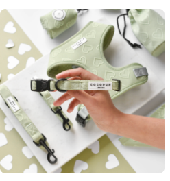 COCOPUP Sage Heart Adjustable Neck HARNESS S