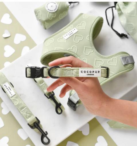 COCOPUP Sage Heart Adjustable Neck HARNESS S