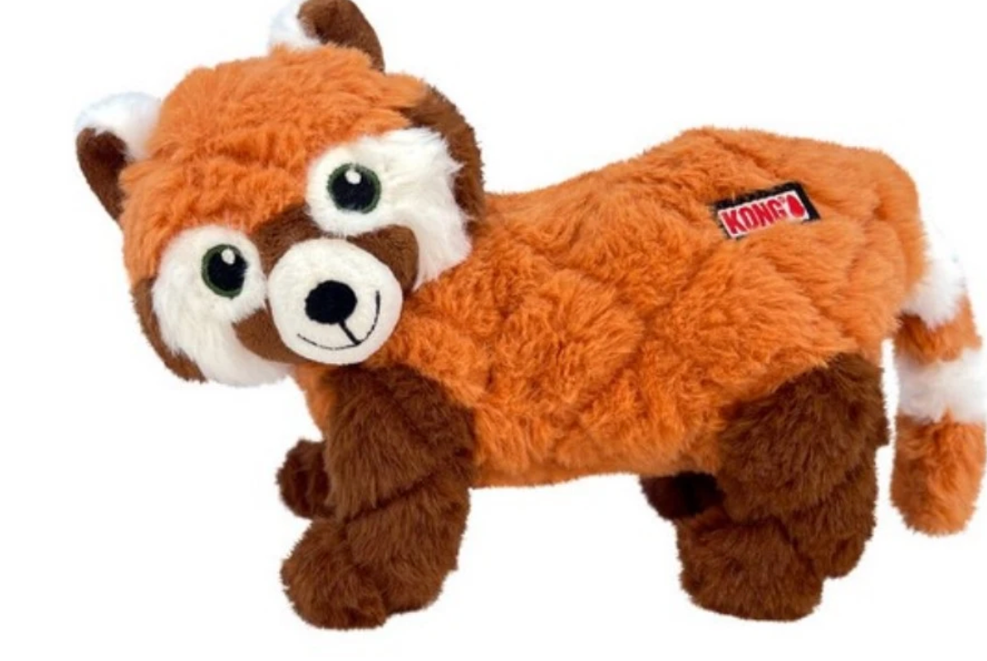 KONG Scampers Red Panda Dog Toy