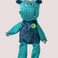 KONG Floppy Knots Hippo Jumbo XL-perfect for large puppies and dogs