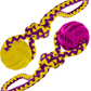 TUFFS Dog Life Chase and treat Ball in two different colours
