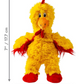 KONG Knots Chicken Dog Toy – Internal Knotted