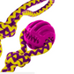 TUFFS Dog Life Chase and treat Ball in two different colours