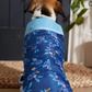 Cath Kidston reversible puffer jacket in Midnight Blue Greenwich Flowers