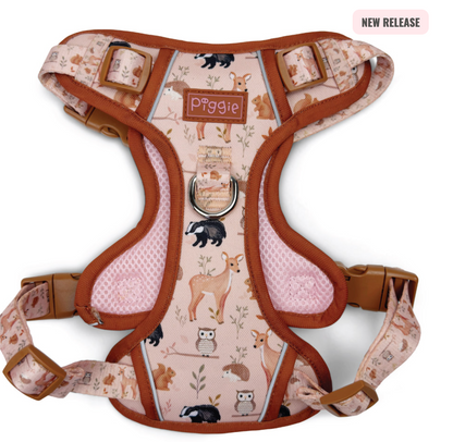 RichPaw - Woodland Friends Explorer Harness - in sizes XS,SM,MED,LRG & XL