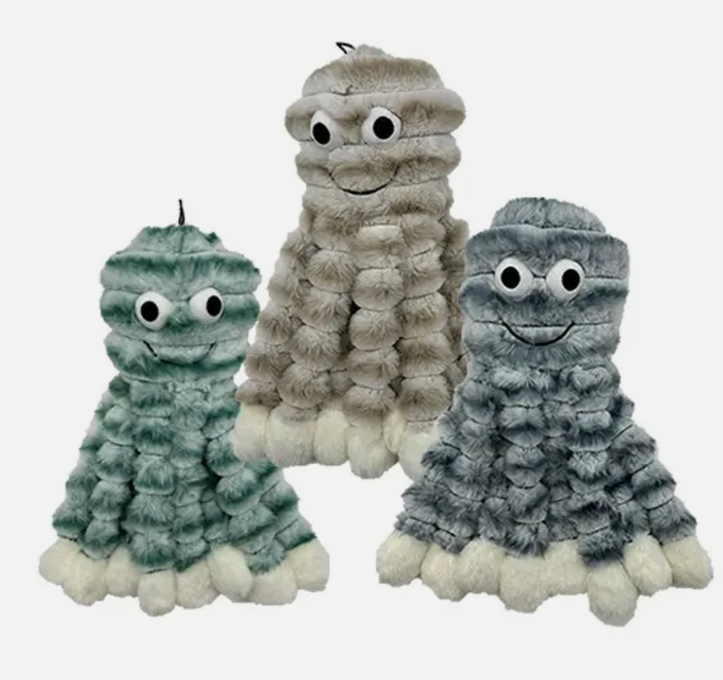 Gor Reef Striped Bobble Octopus - in four sizes and three beautiful coloours