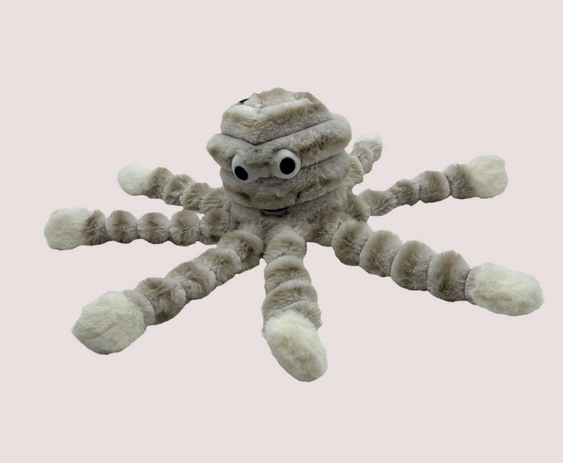 Gor Reef Striped Bobble Octopus - in four sizes and three beautiful coloours