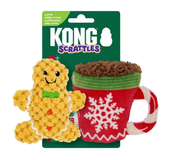 KONG Holiday Christmas toys designed for Cats